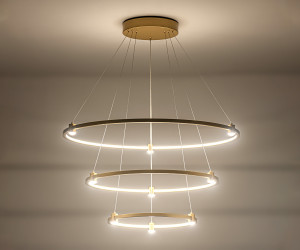 FL5516/3+9 GD золото 90W 3000K/4200K/6400K D800/600/400*1300 (без ПДУ)