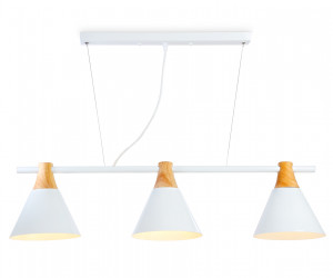 TR8196/3 WH/LW белый/светлое дерево E27*3 max 40W 880*200*1010