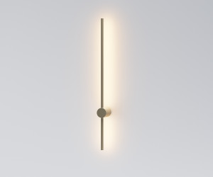 DK5012-SG Бра 800 мм, 3000К, IP20,7 Вт, матовое золото