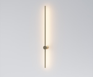 DK5014-SG Бра 1000 мм, 3000К, IP20, 12 Вт, матовое золото