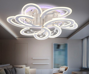 FA513/6+3 WH белый 216W 680*650*120 (ПДУ РАДИО 2.4G)