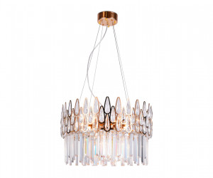 TR5263/8 GD/CL золото/прозрачный E14/8 max 40W D500*700