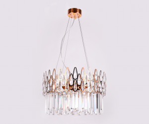 TR5263/8 GD/CL золото/прозрачный E14/8 max 40W D500*700