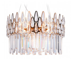 TR5263/8 GD/CL золото/прозрачный E14/8 max 40W D500*700