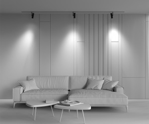 Трековый светильник Technical TR005-4-12W-DS-B