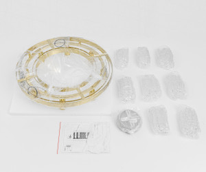 Подвесная люстра PL1529-8 GD 000085213