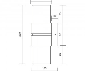 Настенный светильник (бра) Maytoni MOD505WL-L12BS3K