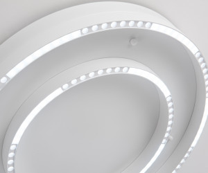 FL5821 WH белый 55W 3000K/4200K/6400K D600*75 (без ПДУ)