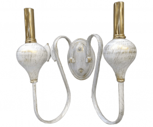 Настенный светильник PL1075-2W WT+GD 000067362