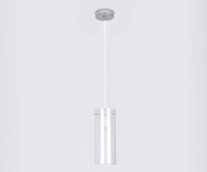 TR3672 CH/CL/FR хром/прозрачный/белый матовый E14 max 40W D110*1000