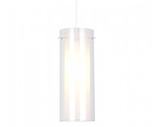 TR3672 CH/CL/FR хром/прозрачный/белый матовый E14 max 40W D110*1000