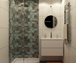 DK3007-BK Накладной светильник влагозащ., IP 44, 15 Вт, GU10, черный, алюминий