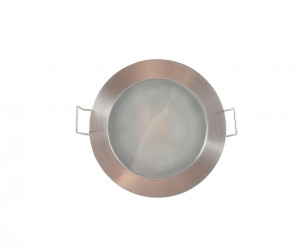 DK3012-AL Встраиваемый светильник влагозащ., IP 44, 50 Вт, GU10, серый, алюминий