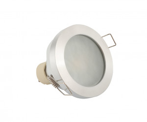 DK3012-AL Встраиваемый светильник влагозащ., IP 44, 50 Вт, GU10, серый, алюминий