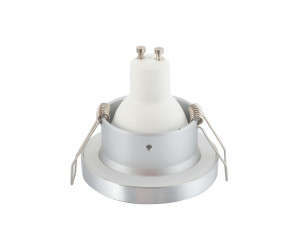 DK3012-AL Встраиваемый светильник влагозащ., IP 44, 50 Вт, GU10, серый, алюминий