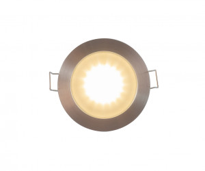 DK3012-AL Встраиваемый светильник влагозащ., IP 44, 50 Вт, GU10, серый, алюминий