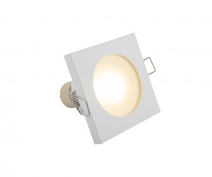 DK3014-WH Встраиваемый светильник влагозащ., IP 44, 50 Вт, GU10, белый, алюминий