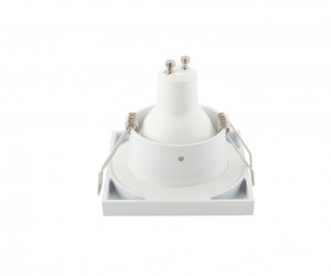 DK3014-WH Встраиваемый светильник влагозащ., IP 44, 50 Вт, GU10, белый, алюминий