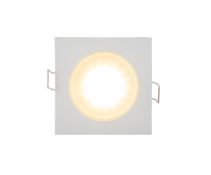 DK3014-WH Встраиваемый светильник влагозащ., IP 44, 50 Вт, GU10, белый, алюминий