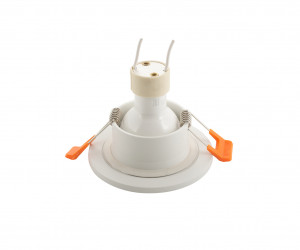 DK3016-WH Встраиваемый светильник влагозащ., IP 65, 50 Вт, GU10, белый, алюминий