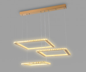 FA1761/3 GD золото 180W 3000K+6400K/3000K/6400K/4200K+4200K 680*460*740 (ПДУ РАДИО 2.4G)