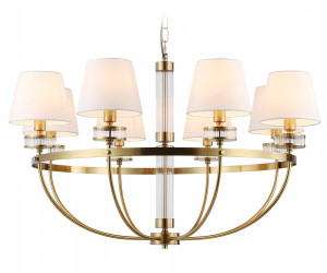 LH71253/8 BS/WH латунь/белый E14/8 max 40W D870*990