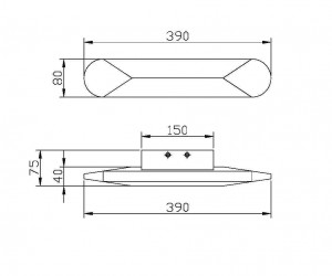 Настенный светильник (бра) Maytoni MOD276WL-L8W3K
