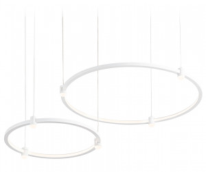 FL5521/2+6 WH белый 45W 3000K/4200K/6400K D600/400*1300 (без ПДУ)