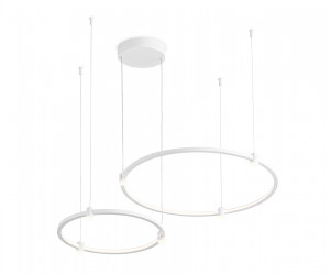 FL5521/2+6 WH белый 45W 3000K/4200K/6400K D600/400*1300 (без ПДУ)