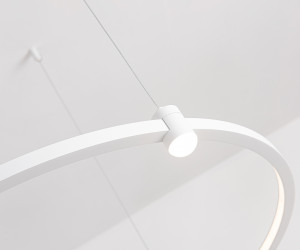 FL5521/2+6 WH белый 45W 3000K/4200K/6400K D600/400*1300 (без ПДУ)