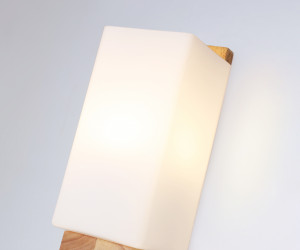 TR83122 LW/FR светлое дерево/белый матовый E27 max 40W 250*125*100