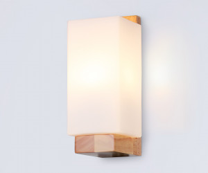 TR83122 LW/FR светлое дерево/белый матовый E27 max 40W 250*125*100