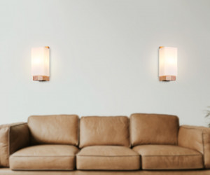 TR83122 LW/FR светлое дерево/белый матовый E27 max 40W 250*125*100