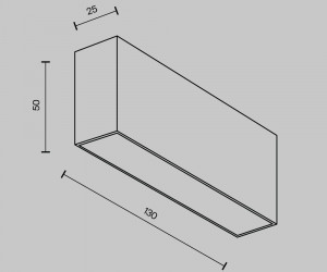 Потолочный светильник Technical C068CL-12W3-6K-W