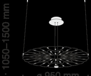Подвесной светильник Maytoni MOD037PL-L48B