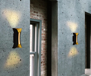 FW193 BK/GD/S черный/золото/песок LED 4200K 10W 100*200*85