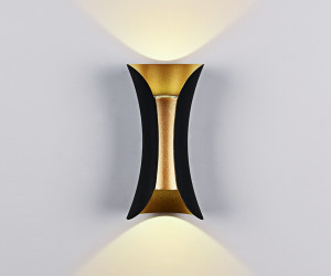 FW193 BK/GD/S черный/золото/песок LED 4200K 10W 100*200*85