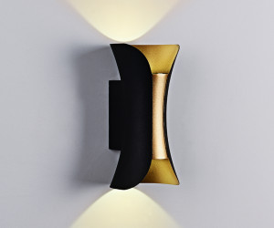 FW193 BK/GD/S черный/золото/песок LED 4200K 10W 100*200*85