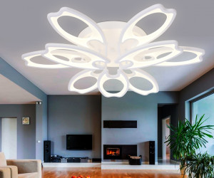 FA579/6+3 WH белый 162W 700*640*120 (ПДУ РАДИО 2.4G)