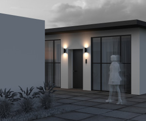 Настенный светильник (бра) Outdoor O303WL-L24GF3K