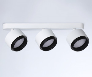 TN71291/3 WH/BK белый/черный GX53/3 max 12W 400*95*137