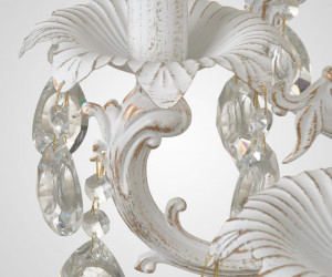 Подвесная люстра 6686-10+5 WT+GD 000023938