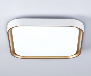 FZ1259 WH/GD белый/золото 27W 5000K 350*350*60 (Без ПДУ)