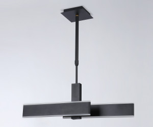 FA6667 BK черный 42W 3000K-6400K 640*30*900 (Без ПДУ)