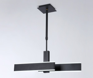 FA6667 BK черный 42W 3000K-6400K 640*30*900 (Без ПДУ)