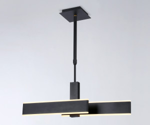 FA6667 BK черный 42W 3000K-6400K 640*30*900 (Без ПДУ)