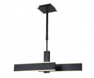 FA6667 BK черный 42W 3000K-6400K 640*30*900 (Без ПДУ)