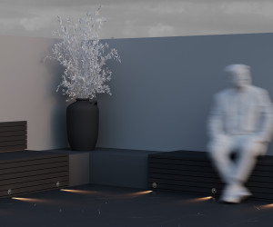 Подсветка для лестниц Outdoor O014SL-L3B3K