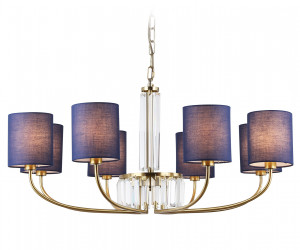 LH71273/8 BS/DB латунь/темно синий E14/8 max 40W D820*840