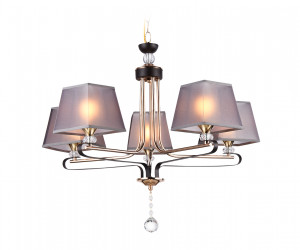 TR4616/5 CF/FGD кофе/золото E27/5 max 40W D640*800